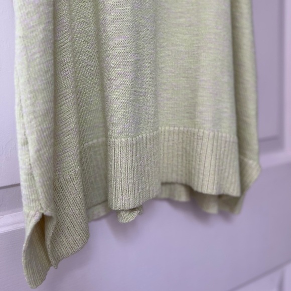 TNA Knit Oversized Racerback Tank M Pale Neon Green - Picture 6 of 15